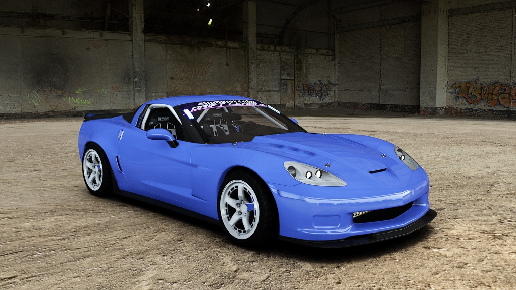 SRDL Pro Chevrolet Corvette C6, skin 4_blue