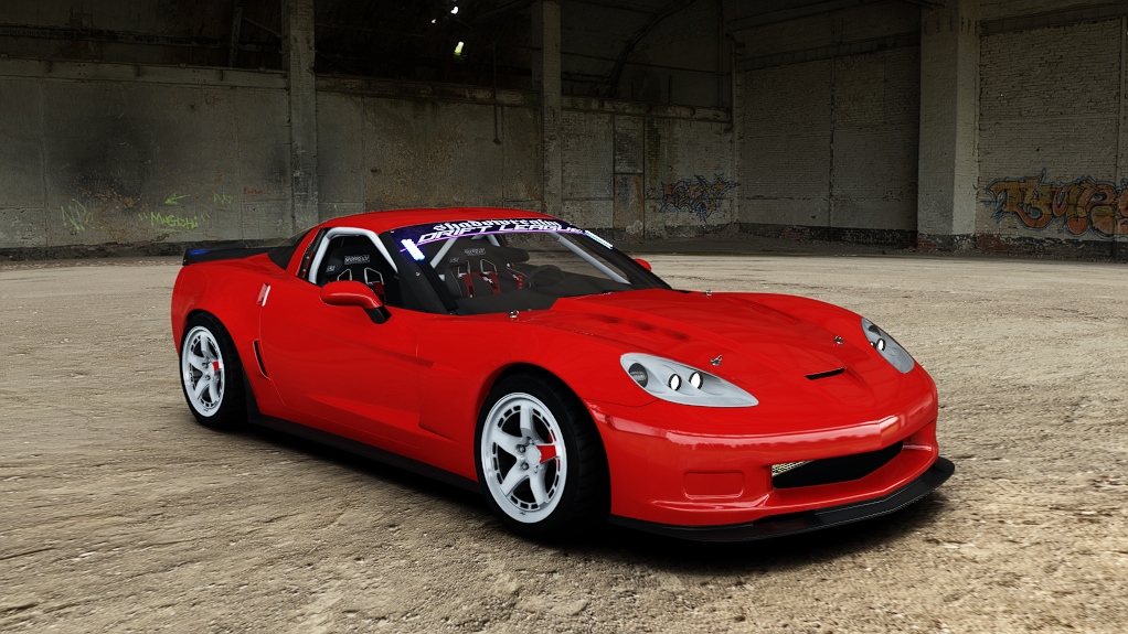 SRDL Pro Chevrolet Corvette C6, skin 7_red