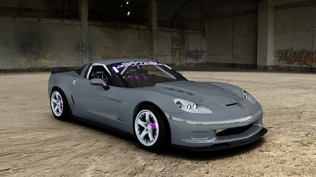 SRDL Pro Chevrolet Corvette C6, skin 8_grey