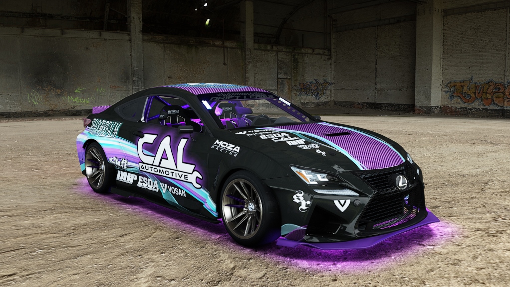 SRDL Pro Lexus RCF, skin 1_CAL