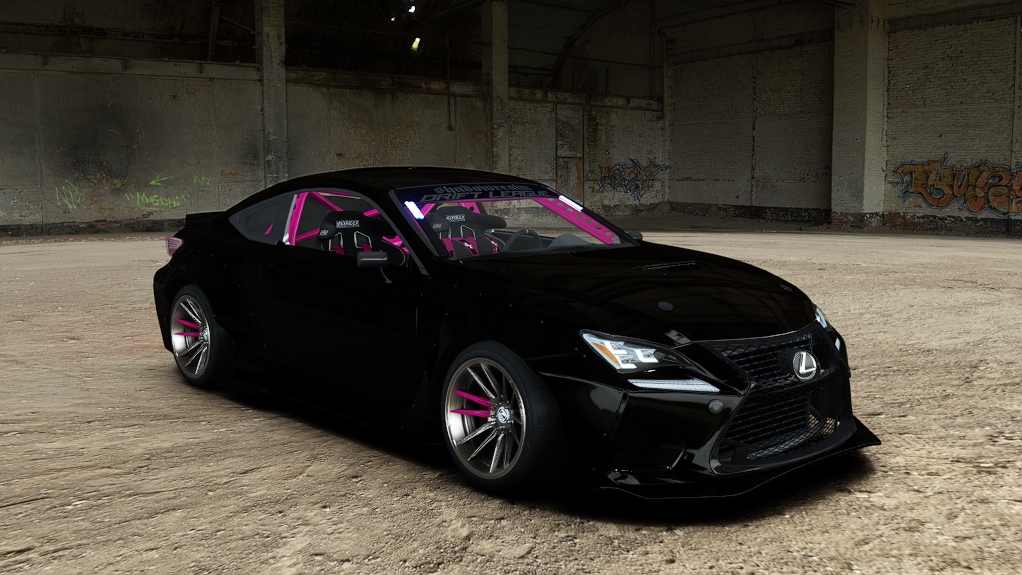 SRDL Pro Lexus RCF, skin 3_black