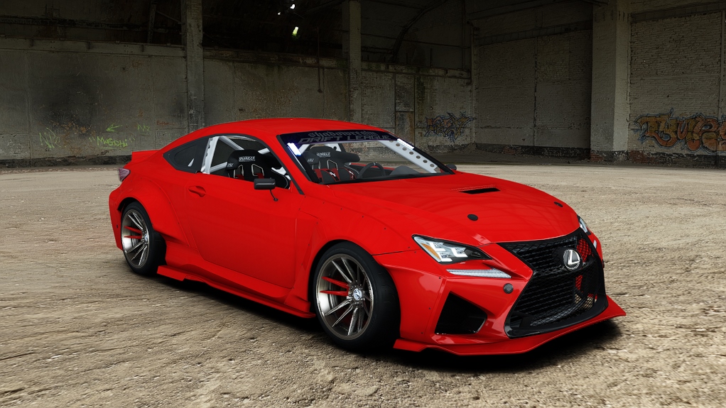 SRDL Pro Lexus RCF, skin 7_red