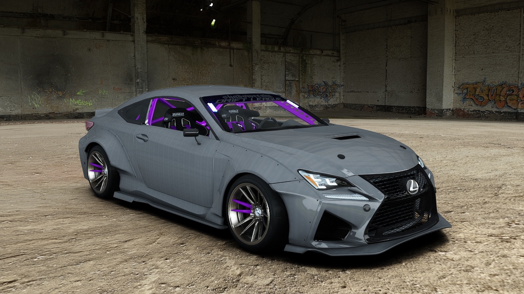 SRDL Pro Lexus RCF, skin 8_grey