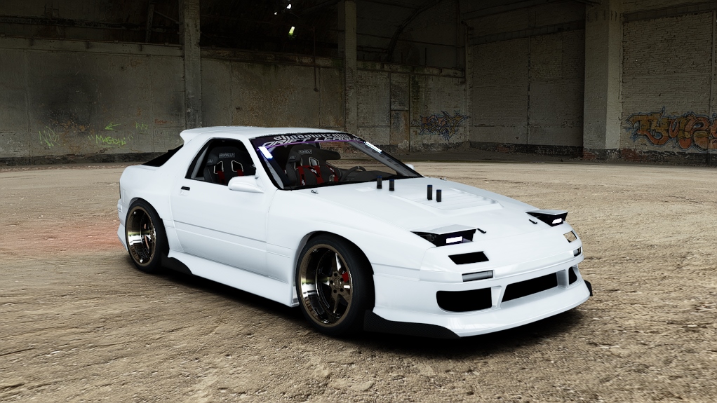 SRDL Pro Mazda RX7 FC, skin 2_white