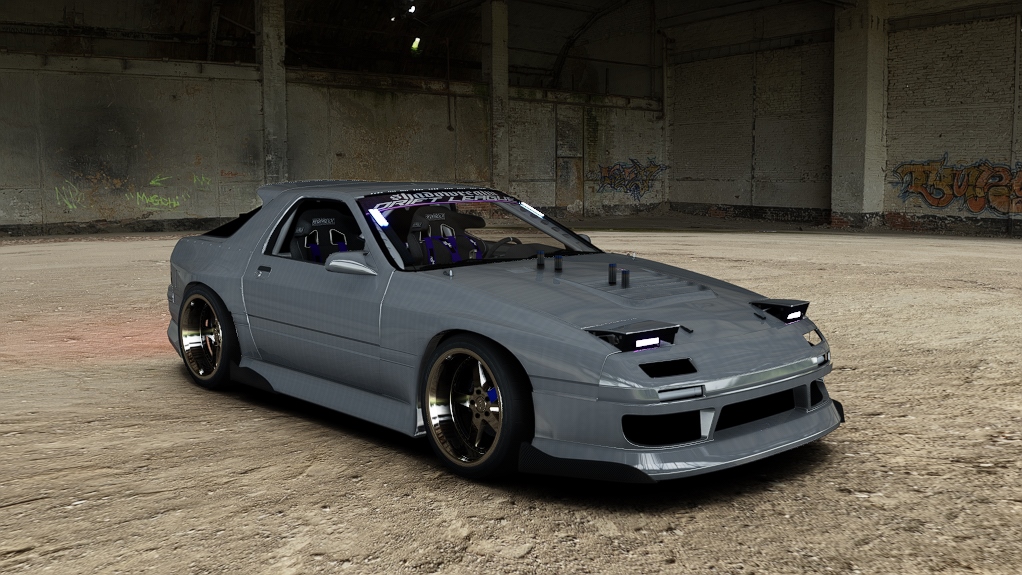 SRDL Pro Mazda RX7 FC, skin 8_grey