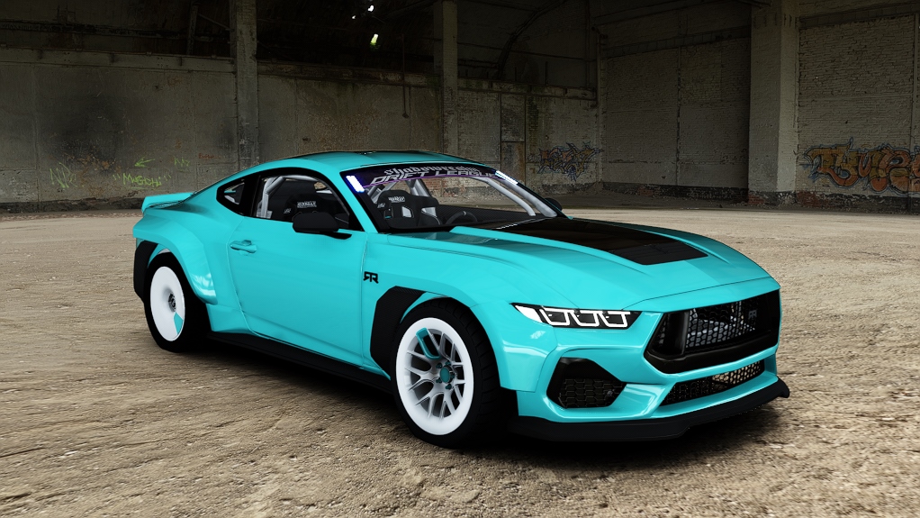 SRDL Pro Ford Mustang s650, skin 4_cyan