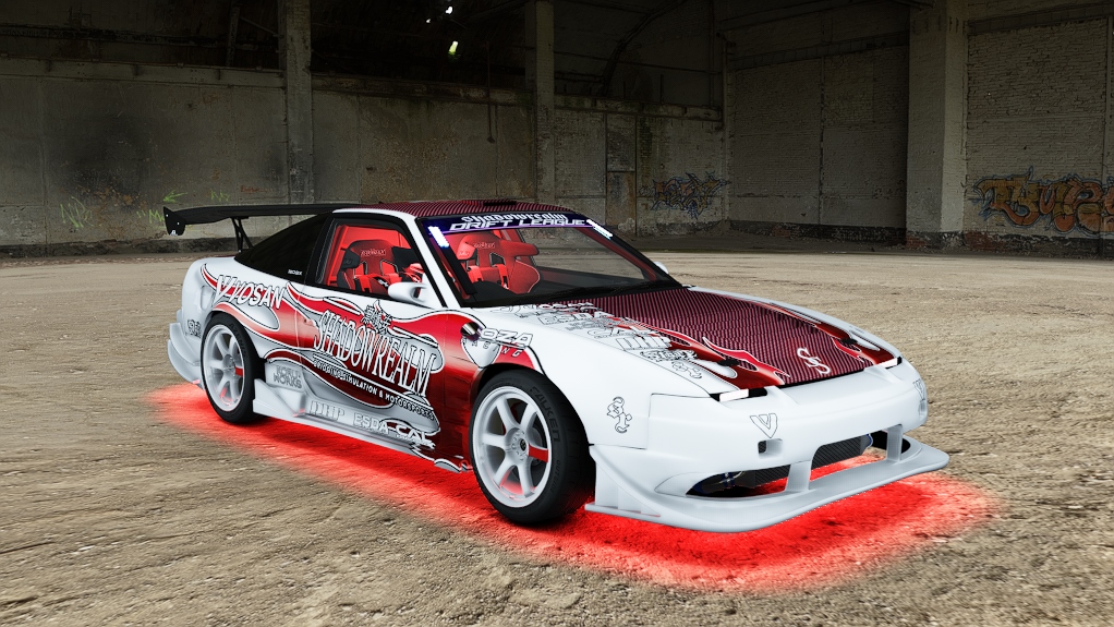 SRDL Pro Nissan 180sx, skin 1_Shadows