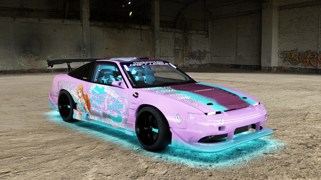 SRDL Pro Nissan 180sx, skin 2_Kiro