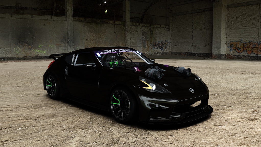 SRDL Pro Nissan 370Z, skin 4_black