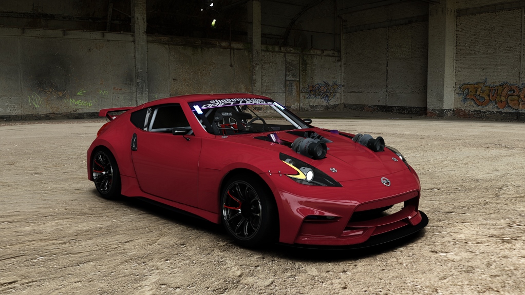 SRDL Pro Nissan 370Z, skin 8_red