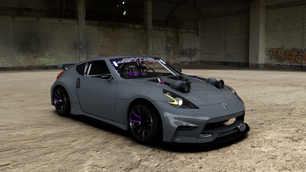 SRDL Pro Nissan 370Z, skin 9_grey