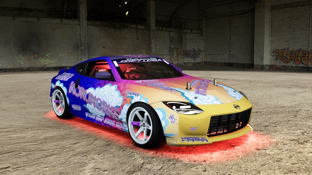 SRDL Pro Nissan 400z, skin 1_KoruWorks