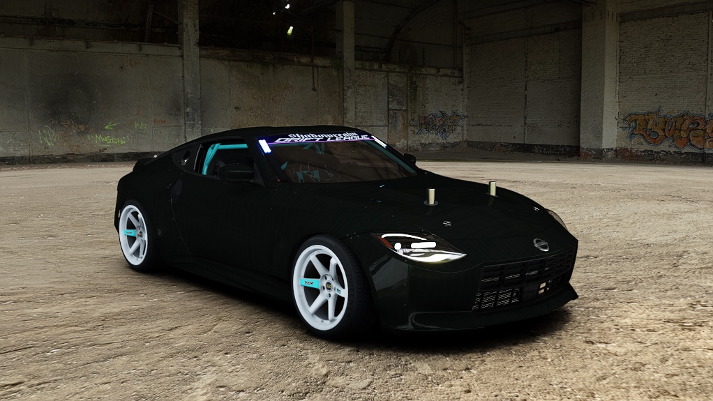 SRDL Pro Nissan 400z, skin 3_black