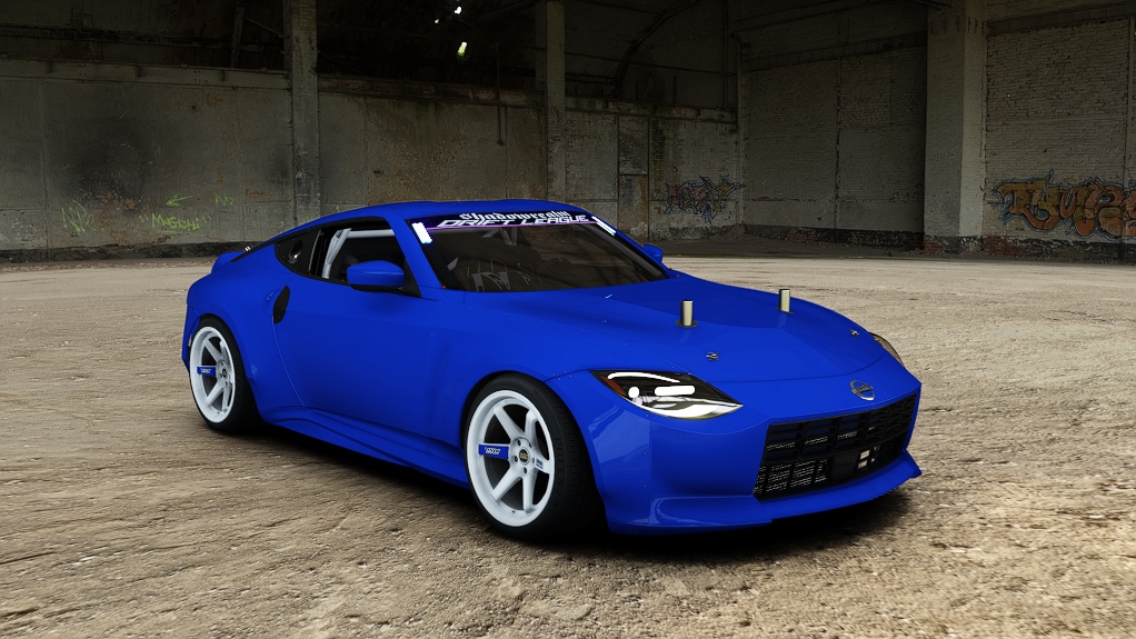 SRDL Pro Nissan 400z, skin 4_blue