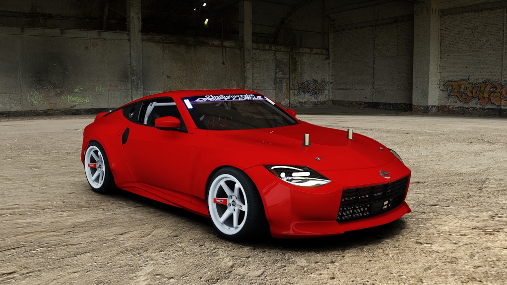 SRDL Pro Nissan 400z, skin 7_red