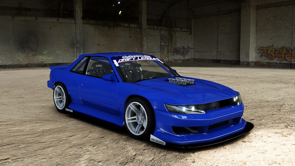 SRDL Pro Nissan S13 Odyvia, skin 3_blue