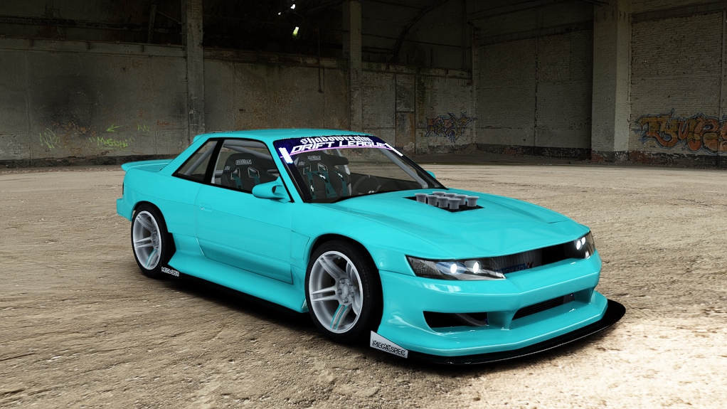 SRDL Pro Nissan S13 Odyvia, skin 4_cyan