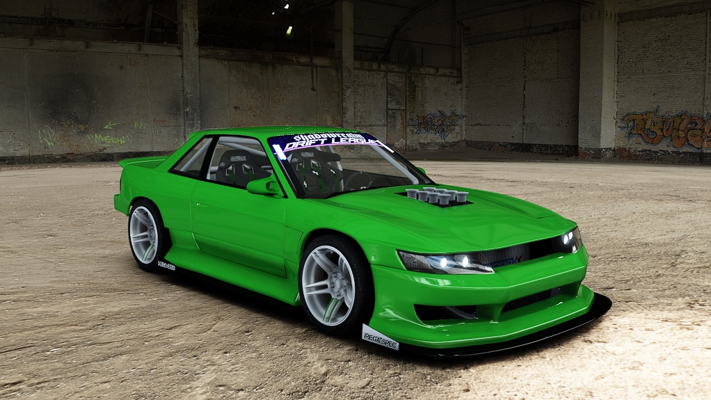 SRDL Pro Nissan S13 Odyvia, skin 5_green