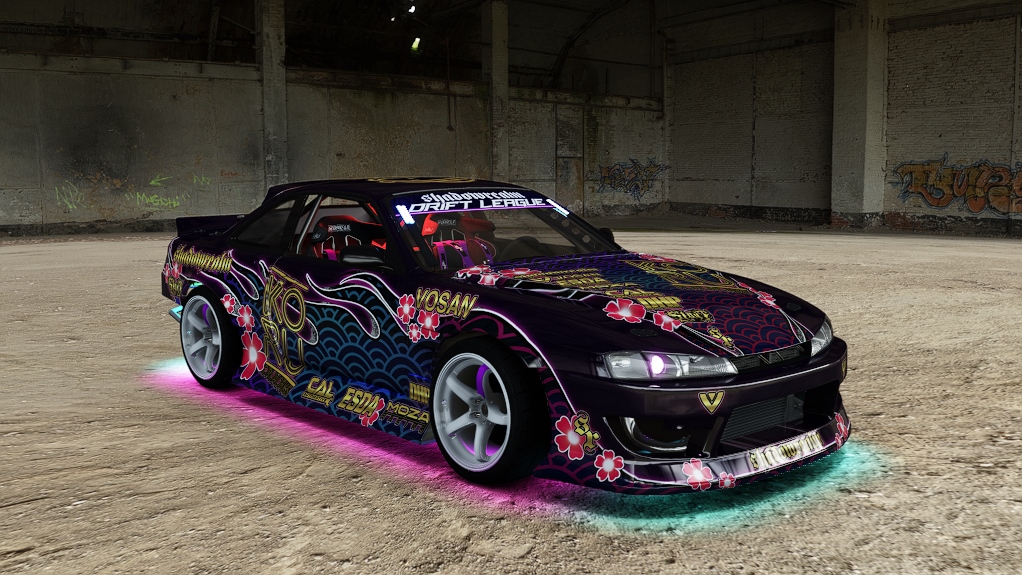 SRDL Pro Nissan S14, skin 01_Koruworks