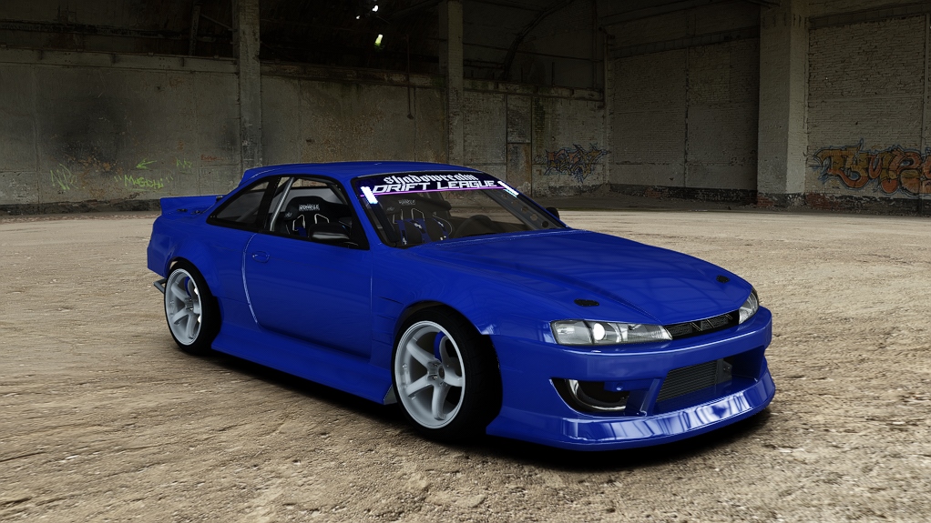 SRDL Pro Nissan S14, skin 3_blue