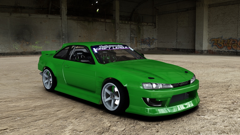 SRDL Pro Nissan S14, skin 5_green