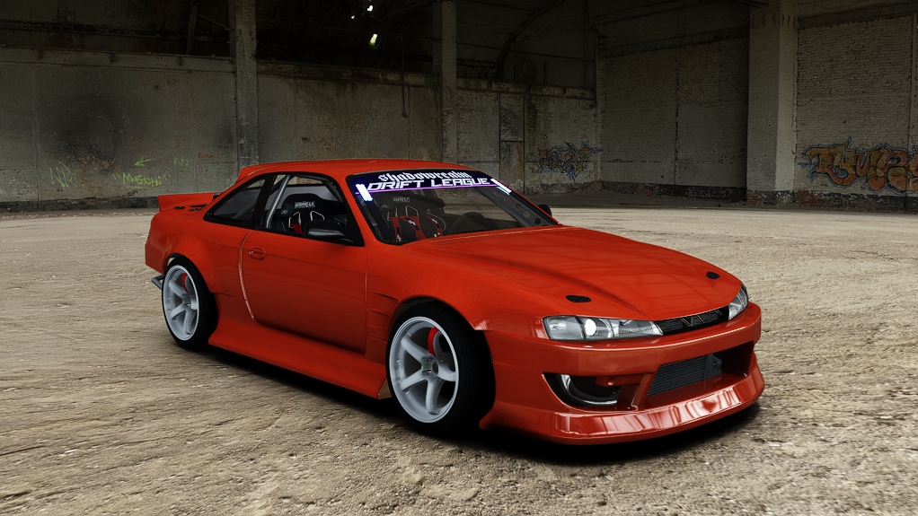 SRDL Pro Nissan S14, skin 6_red