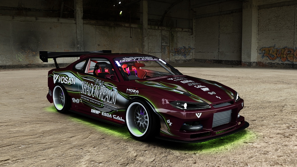 SRDL Pro Nissan Silvia S15, skin 01_Ethan