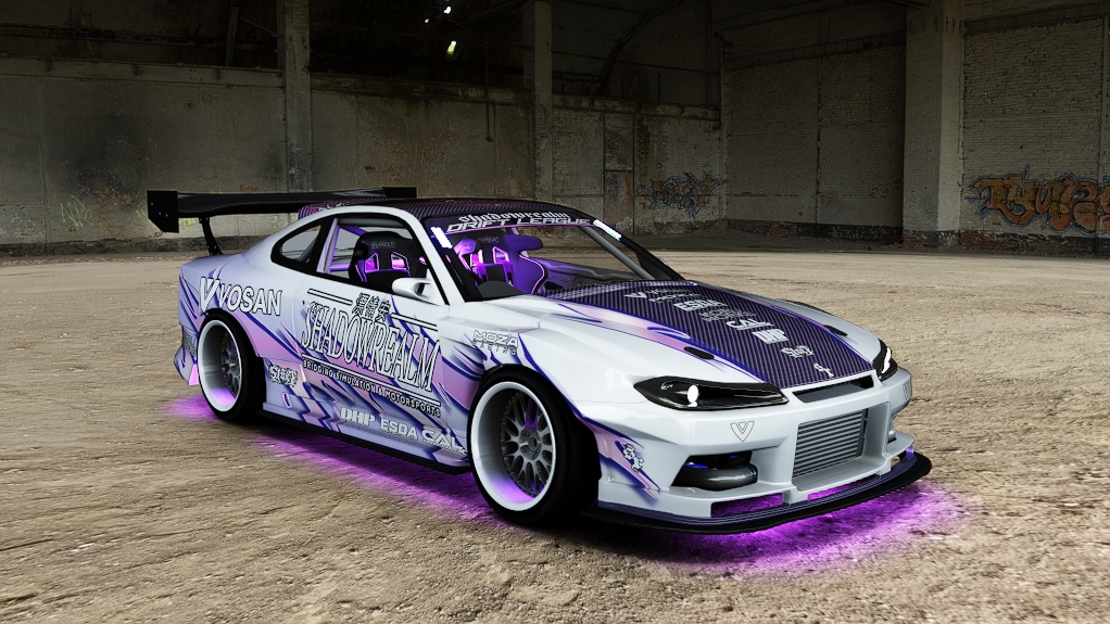 SRDL Pro Nissan Silvia S15, skin 0_TeamSR