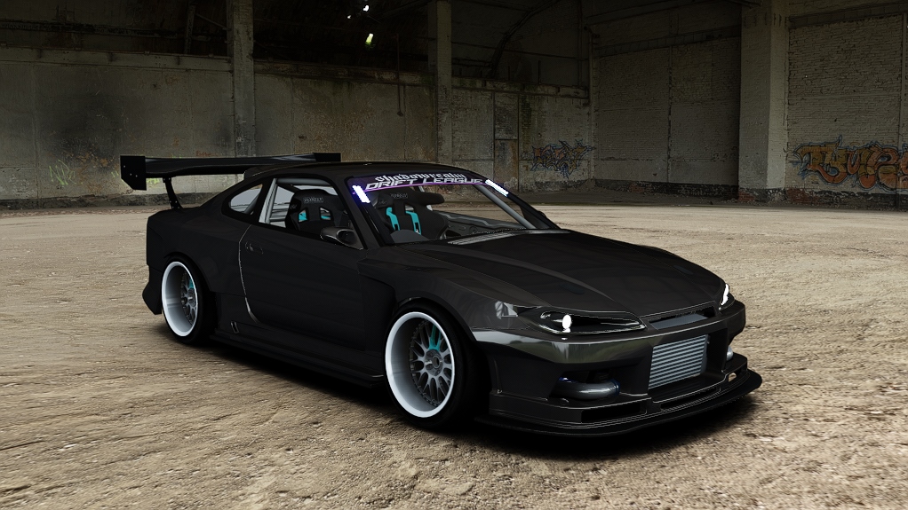 SRDL Pro Nissan Silvia S15, skin 2_black