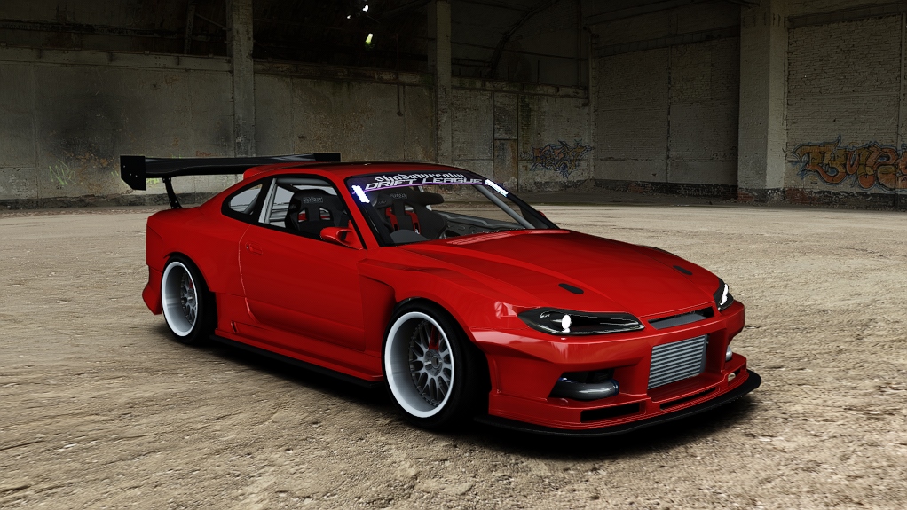 SRDL Pro Nissan Silvia S15, skin 6_red