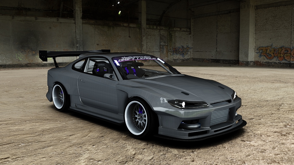 SRDL Pro Nissan Silvia S15, skin 7_grey