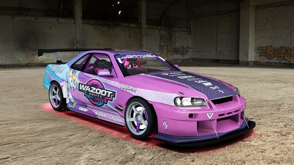 SRDL Pro Nissan Skyline R34, skin 2_Wazoot