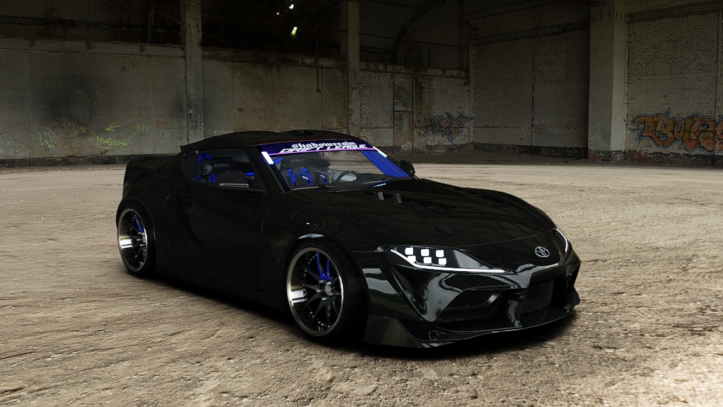 SRDL Pro Toyota Supra A90, skin 3_black