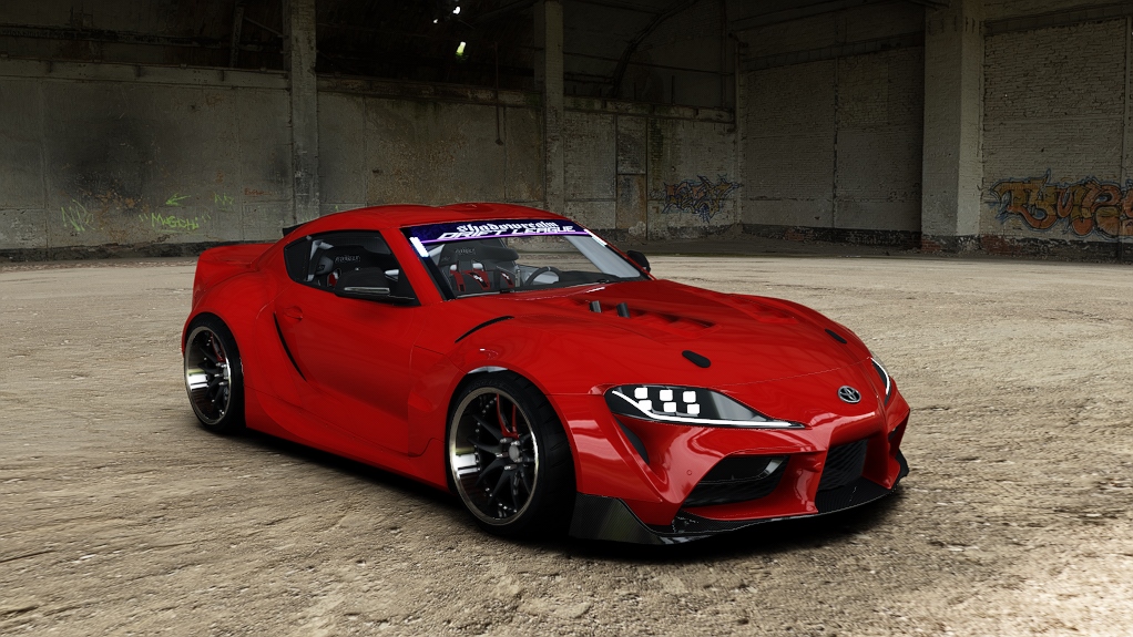 SRDL Pro Toyota Supra A90, skin 7_red