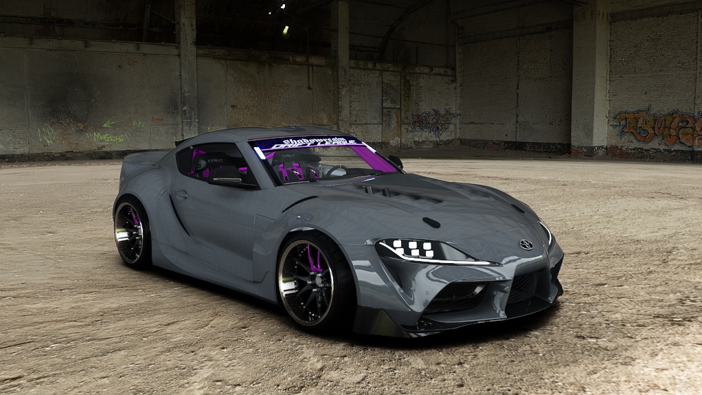 SRDL Pro Toyota Supra A90, skin 8_grey