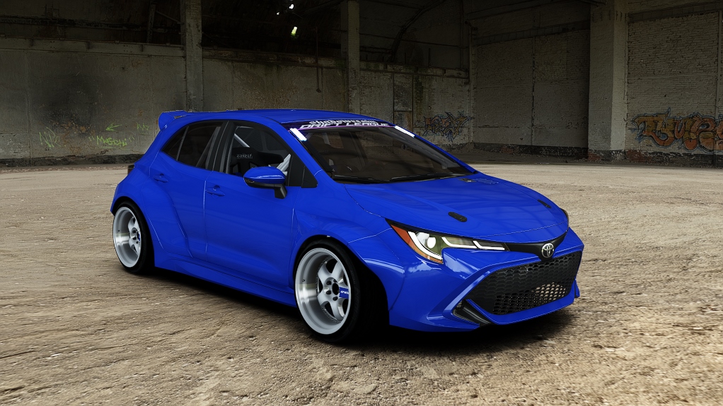 SRDL Pro Toyota Corolla, skin 4_blue