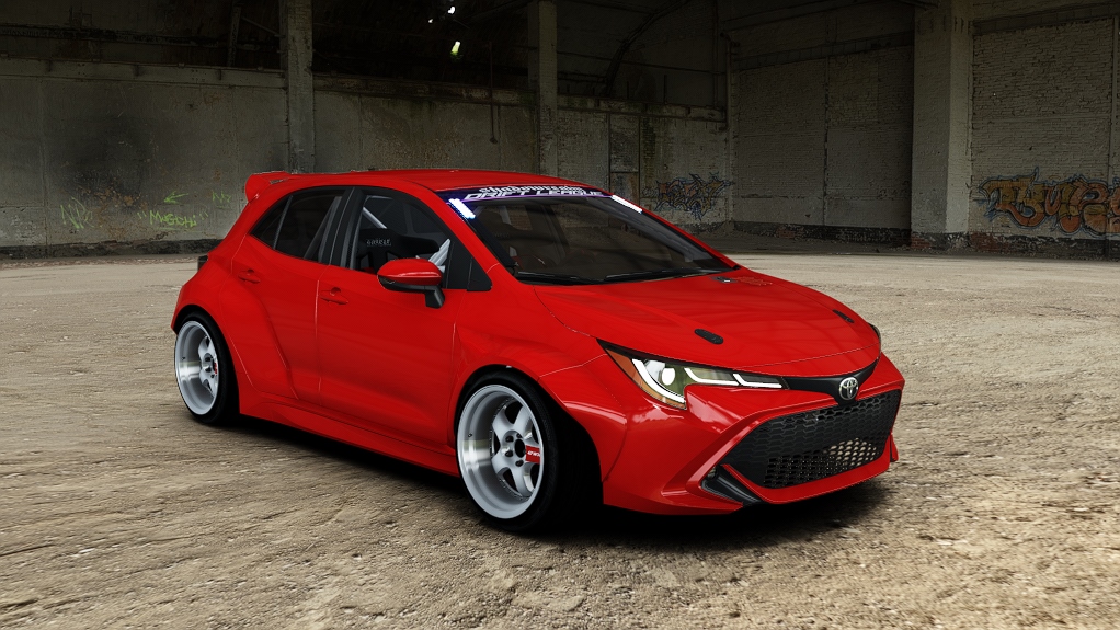 SRDL Pro Toyota Corolla, skin 7_red