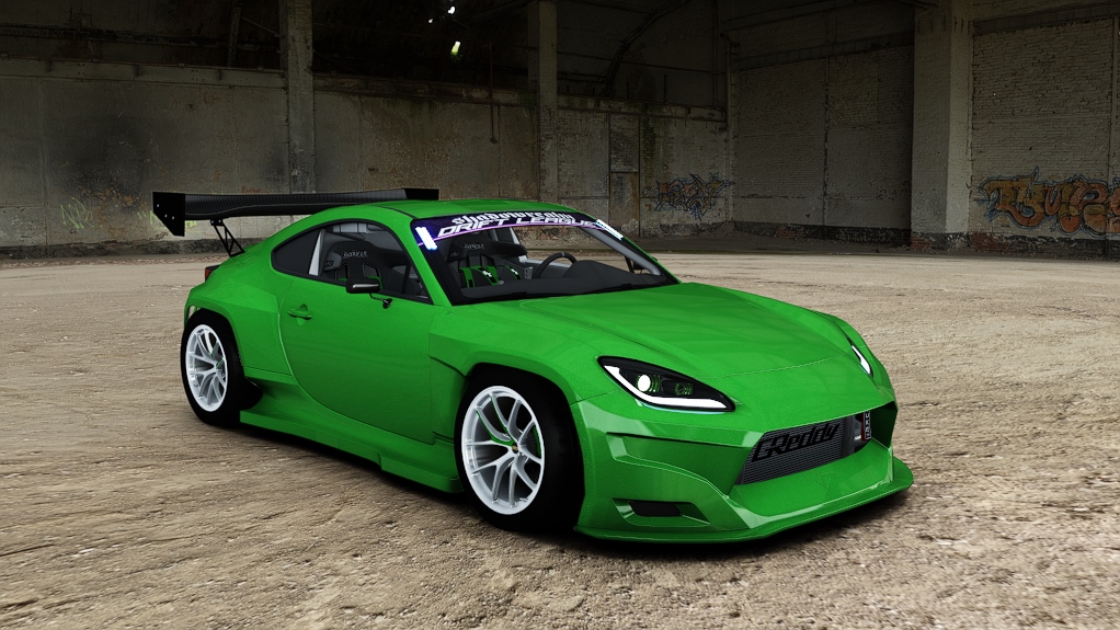 SRDL Pro Toyota GR86, skin 6_green