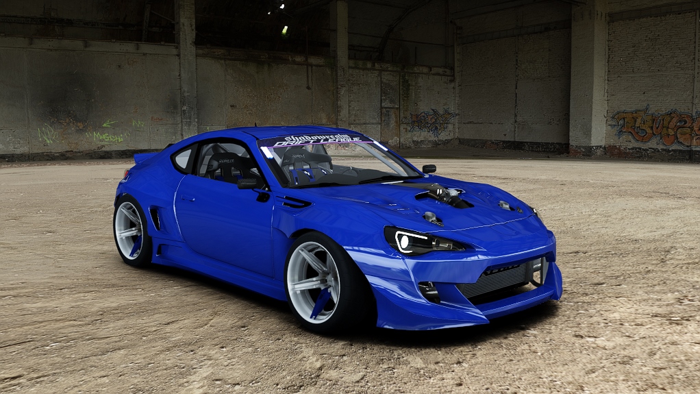 SRDL Pro Toyota GT86, skin 4_blue