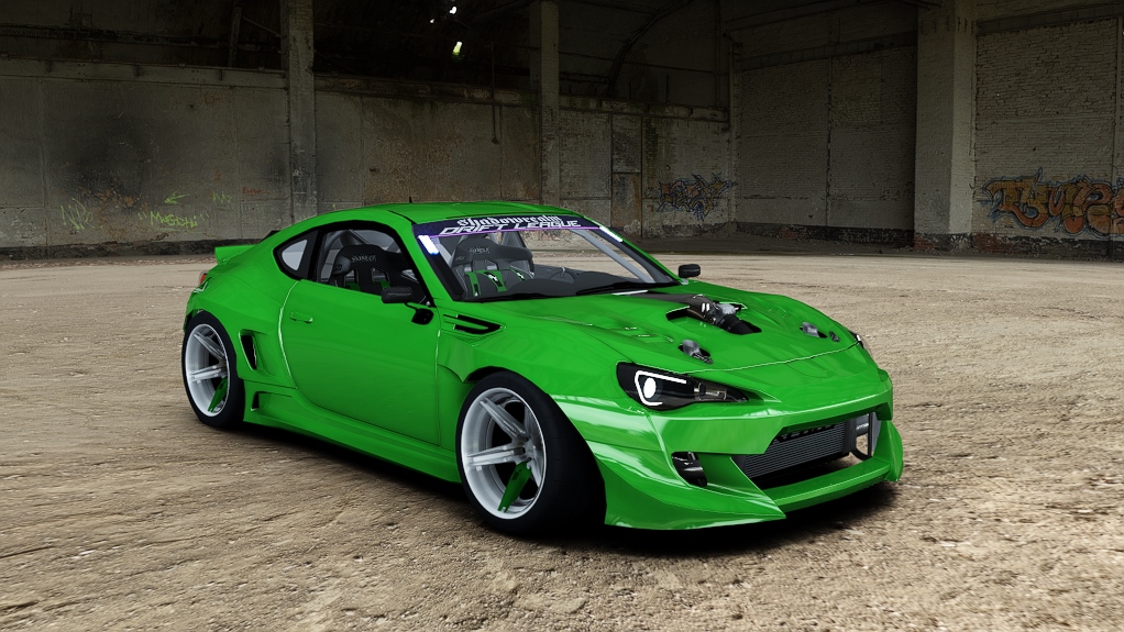 SRDL Pro Toyota GT86, skin 6_green