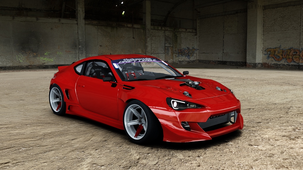 SRDL Pro Toyota GT86, skin 7_red