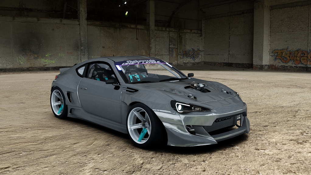 SRDL Pro Toyota GT86, skin 8_grey