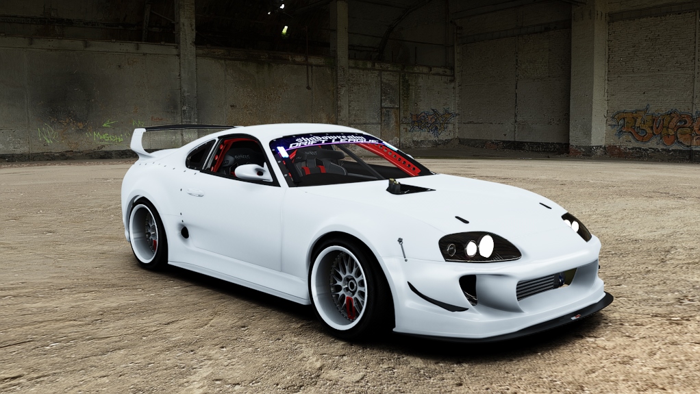 SRDL Pro Toyota Supra MK4 (A80), skin 2_white