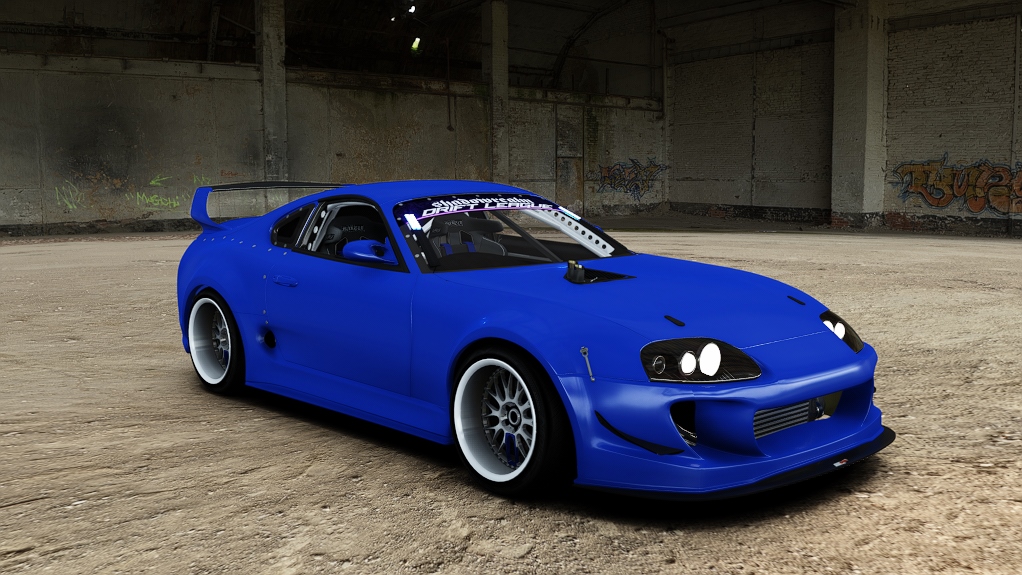 SRDL Pro Toyota Supra MK4 (A80), skin 4_blue