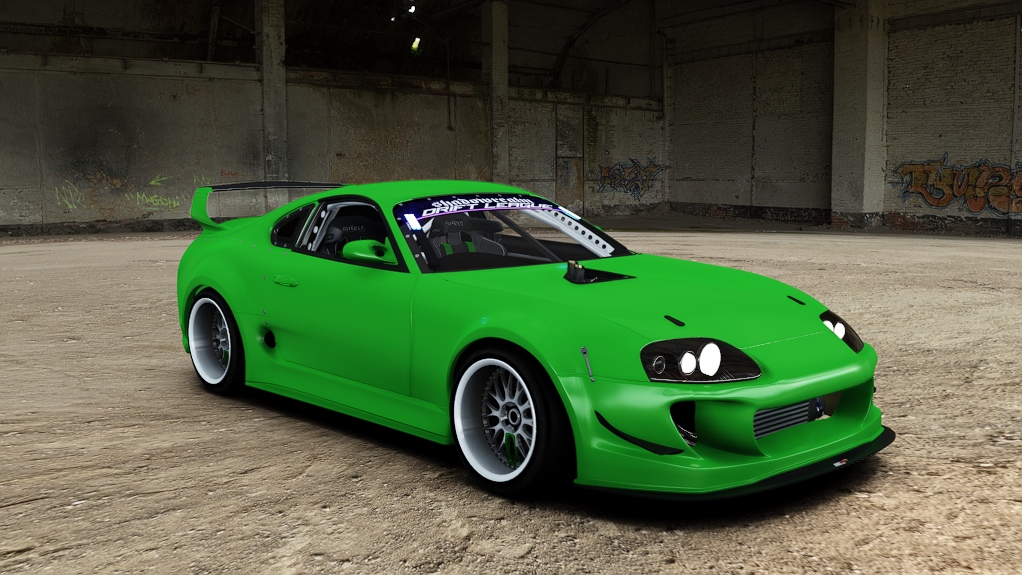 SRDL Pro Toyota Supra MK4 (A80), skin 6_green