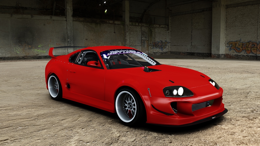 SRDL Pro Toyota Supra MK4 (A80), skin 7_red