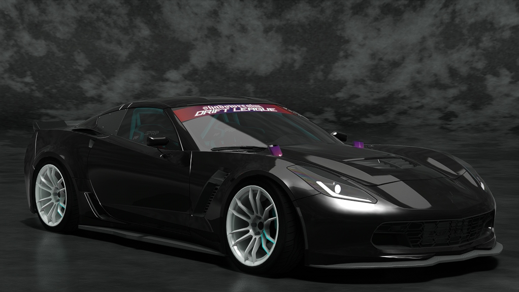 SRDL Pro v2 Chevrolet Corvette C7, skin 3_black