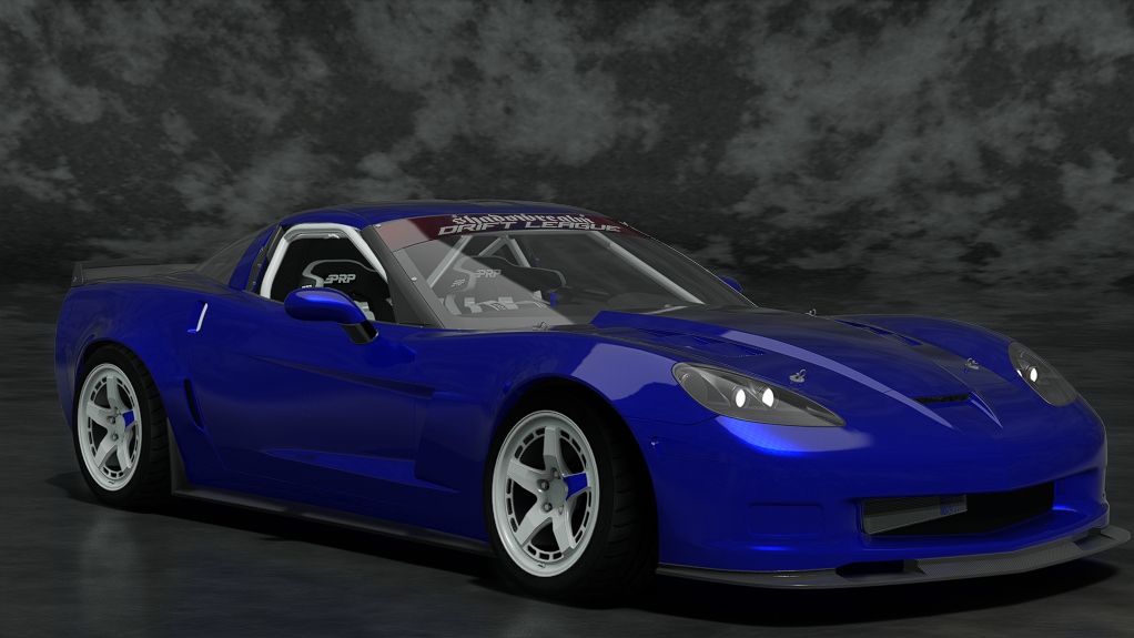 SRDL Pro v2 Chevrolet Corvette C6, skin 4_blue