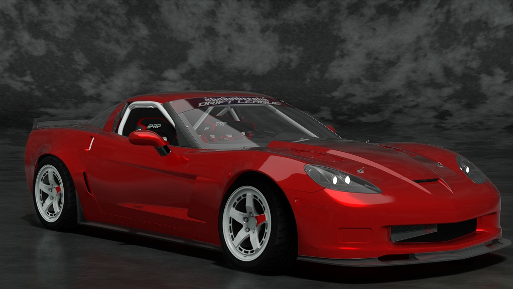SRDL Pro v2 Chevrolet Corvette C6, skin 7_red