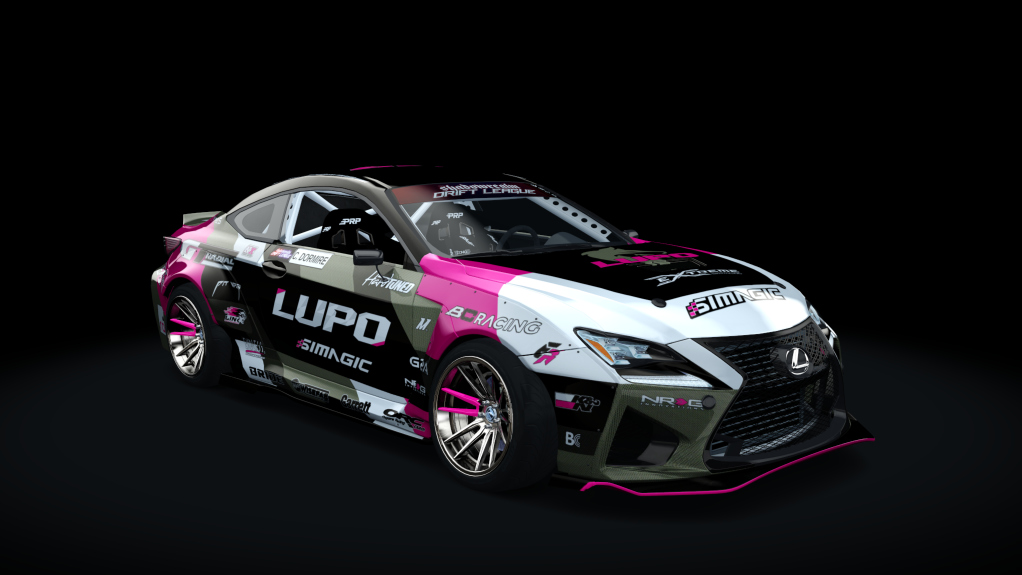 SRDL Pro v2 Lexus RCF, skin 147_LUPO_Flex